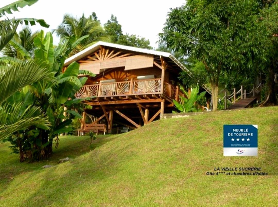 Gite 4 Etoiles, La Vieille Sucrerie St Claude Guadeloupe, Jacuzzi Spa Privatif, Vue Exceptionnelle Sur La Mer Des Caraibes Basse-Terre Eksteriør billede