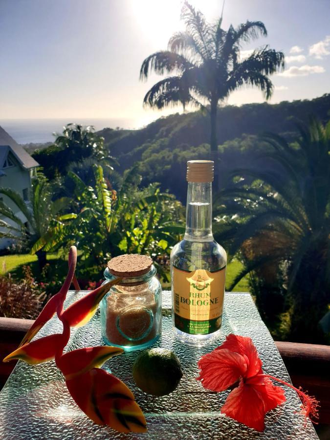 Gite 4 Etoiles, La Vieille Sucrerie St Claude Guadeloupe, Jacuzzi Spa Privatif, Vue Exceptionnelle Sur La Mer Des Caraibes Basse-Terre Eksteriør billede