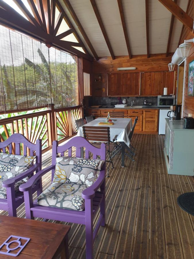Gite 4 Etoiles, La Vieille Sucrerie St Claude Guadeloupe, Jacuzzi Spa Privatif, Vue Exceptionnelle Sur La Mer Des Caraibes Basse-Terre Eksteriør billede