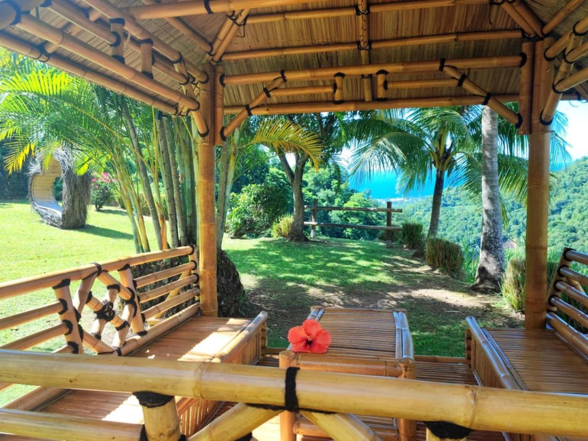 Gite 4 Etoiles, La Vieille Sucrerie St Claude Guadeloupe, Jacuzzi Spa Privatif, Vue Exceptionnelle Sur La Mer Des Caraibes Basse-Terre Eksteriør billede