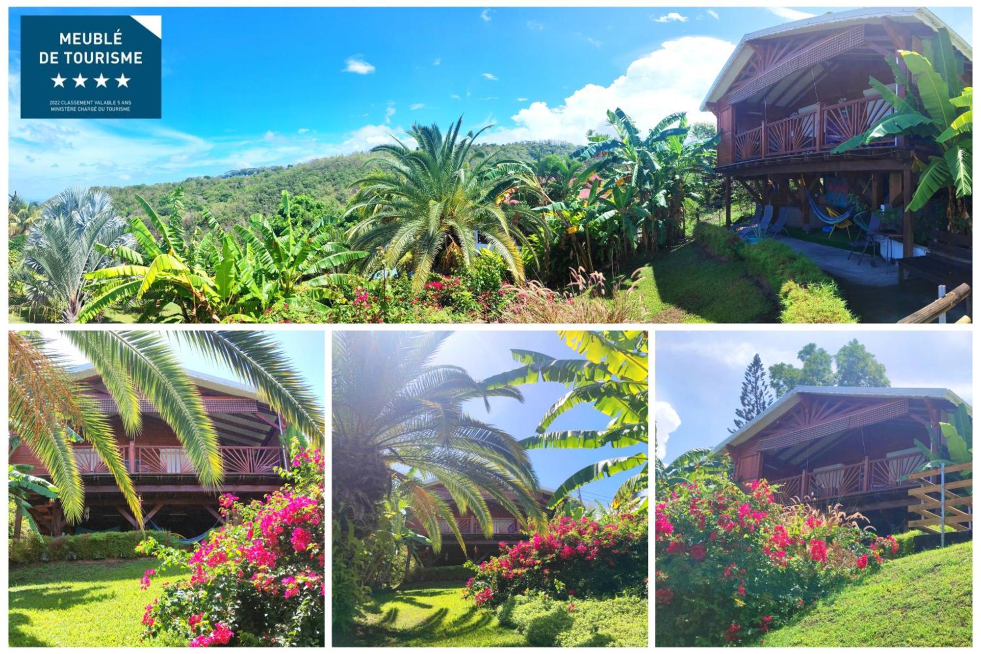 Gite 4 Etoiles, La Vieille Sucrerie St Claude Guadeloupe, Jacuzzi Spa Privatif, Vue Exceptionnelle Sur La Mer Des Caraibes Basse-Terre Eksteriør billede