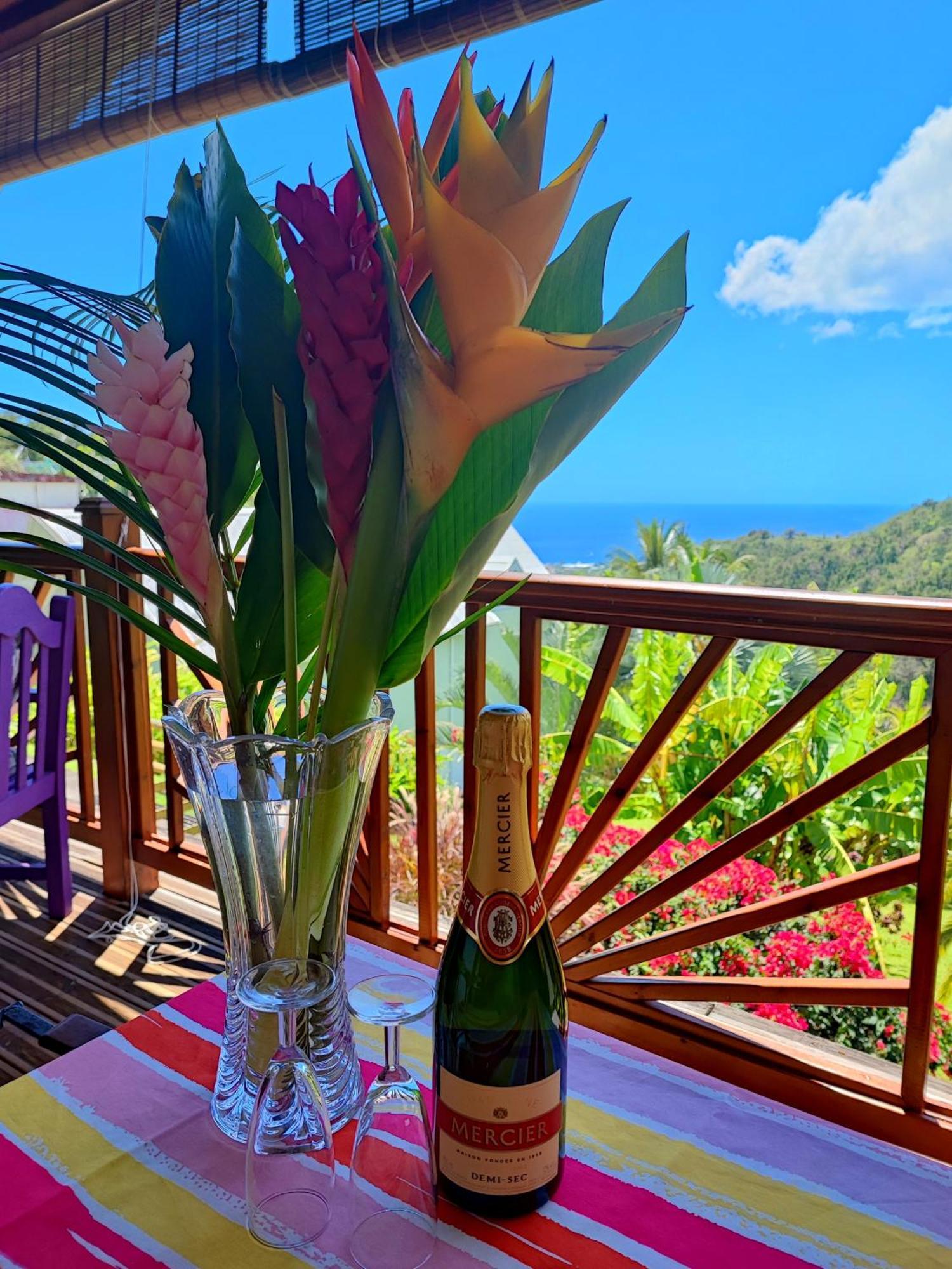 Gite 4 Etoiles, La Vieille Sucrerie St Claude Guadeloupe, Jacuzzi Spa Privatif, Vue Exceptionnelle Sur La Mer Des Caraibes Basse-Terre Eksteriør billede